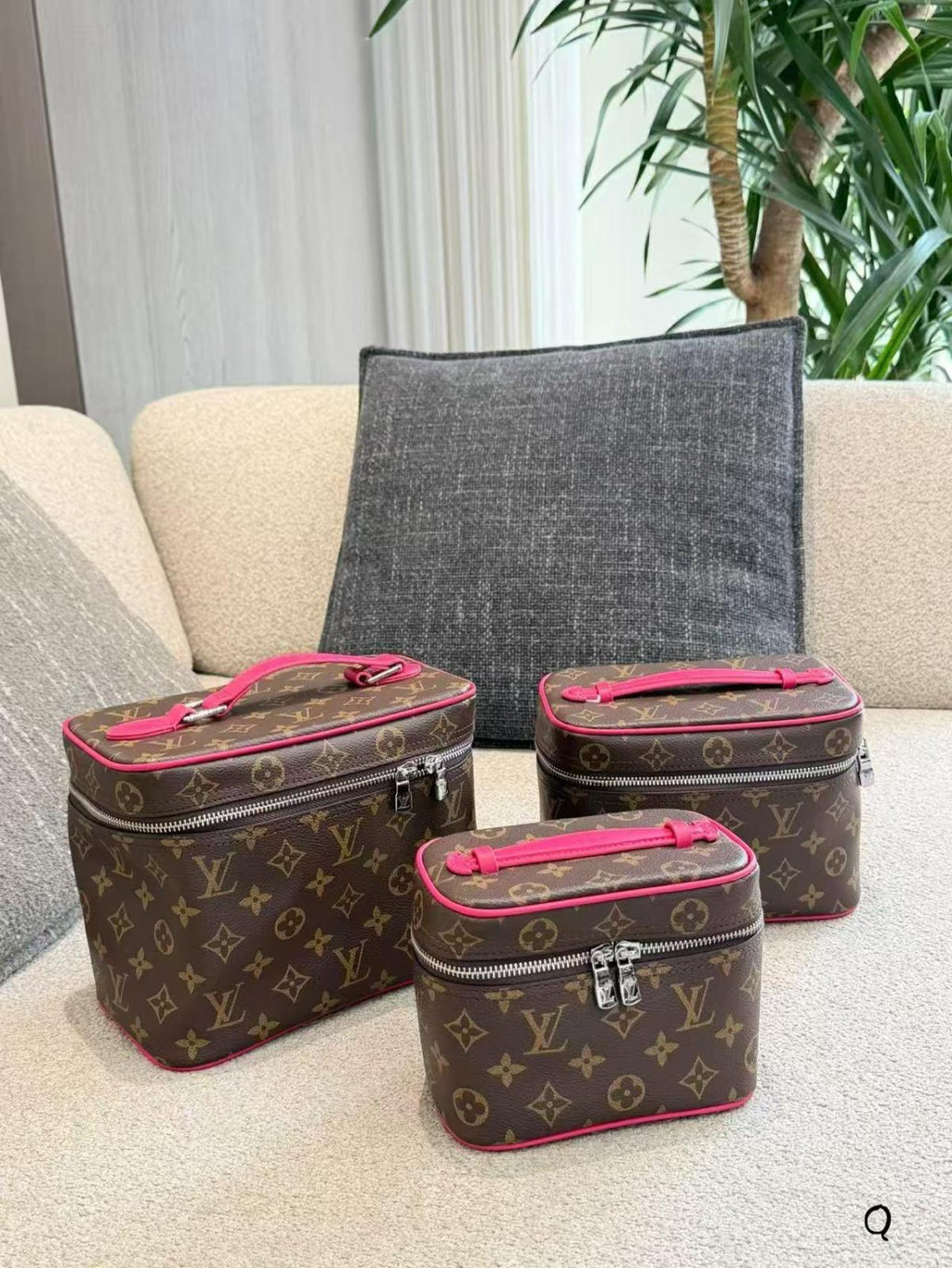 The Pink Large LV bag
