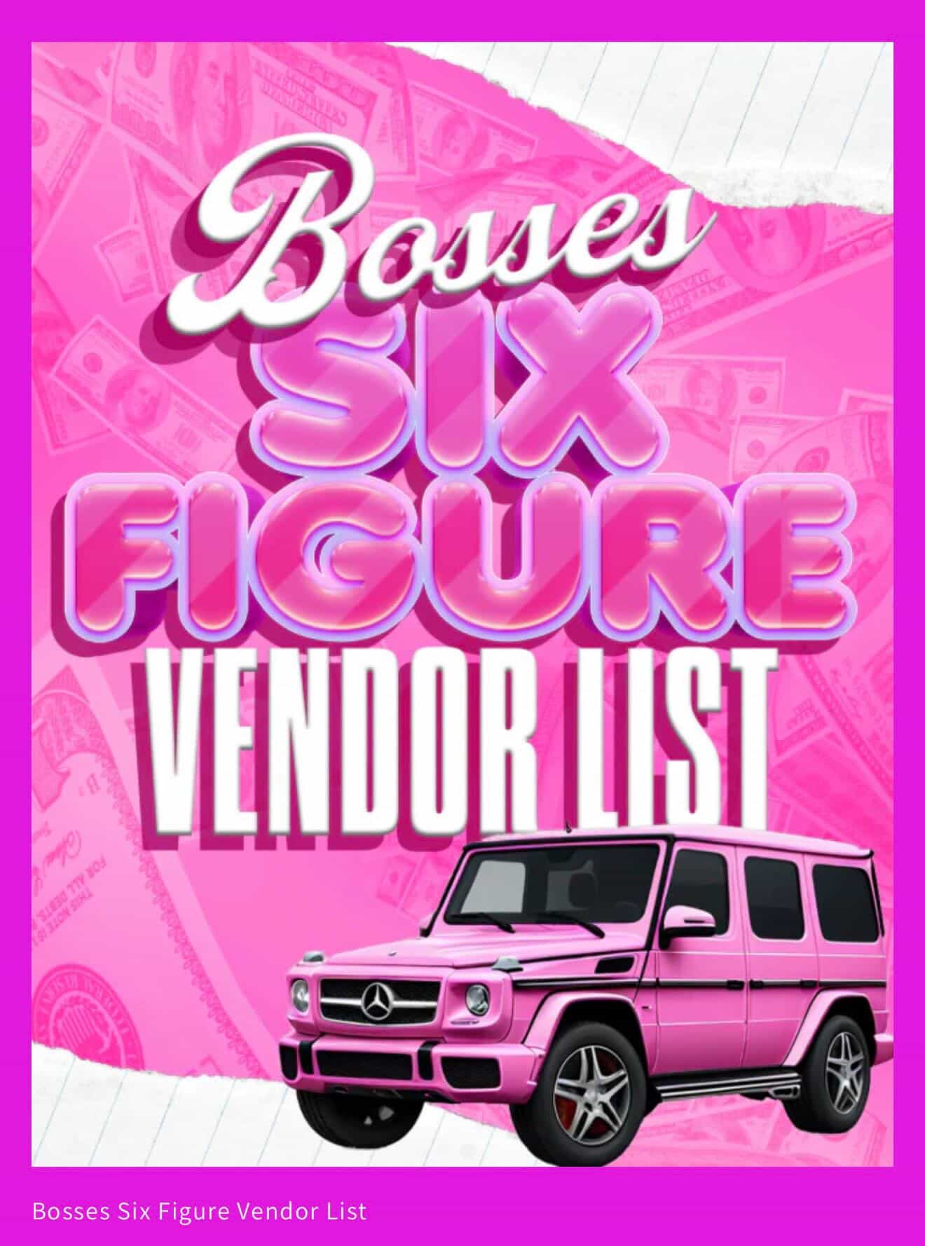 Vendors List, LLC, EIN and a Resale License.