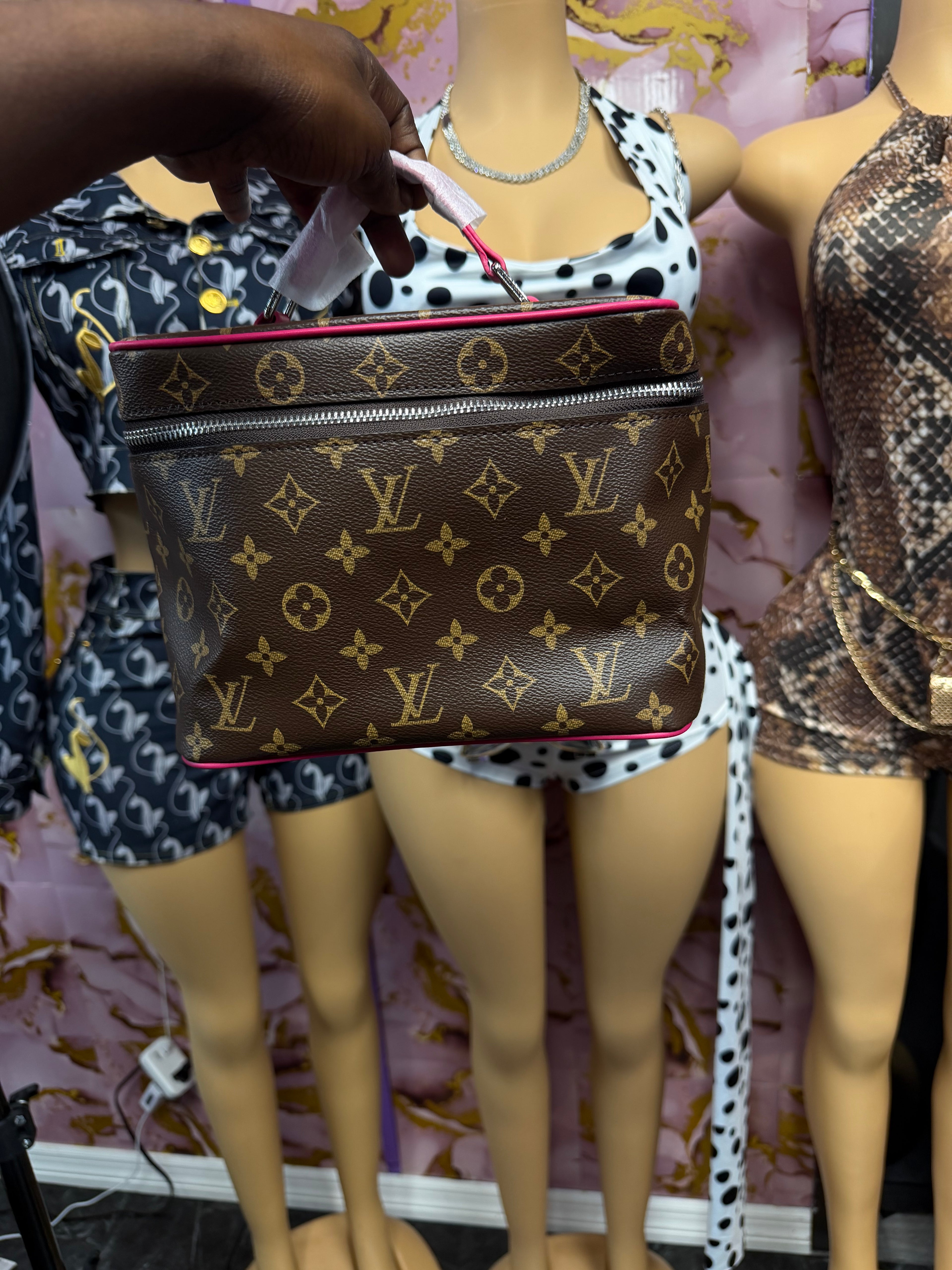 The Pink Large LV bag
