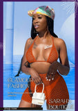 Swimsuit - Women Summer Casual Solid Color Sleeveless Vacation Streetwear Mesh See-Through
